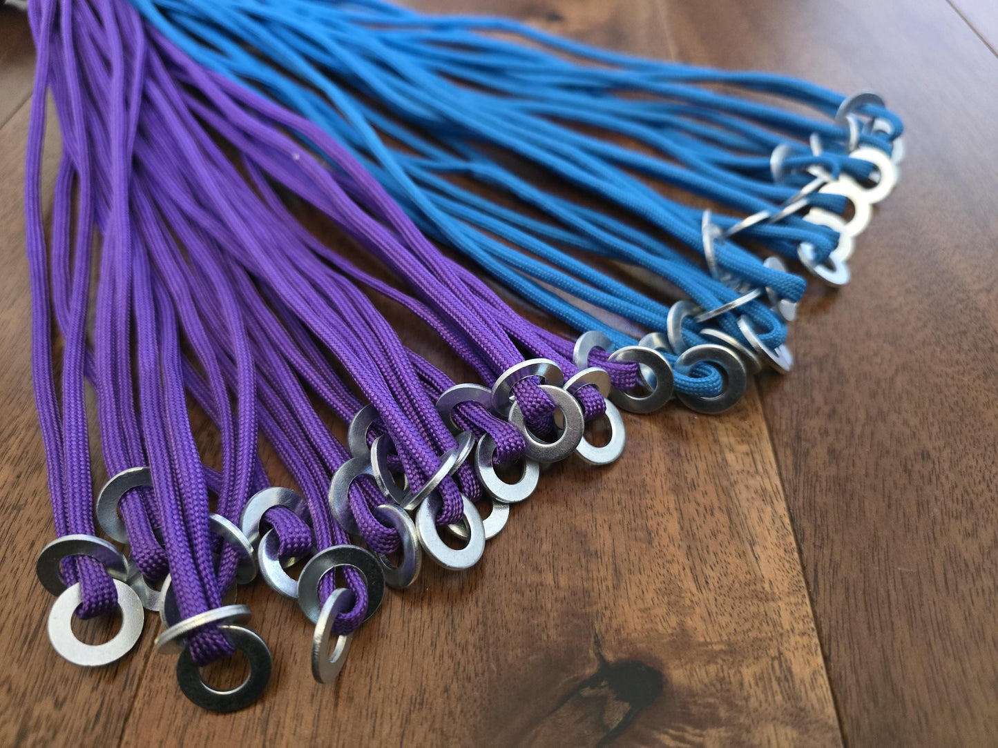 Chrome Disc Paracord Paddle – Multiple Variants, Handmade UK