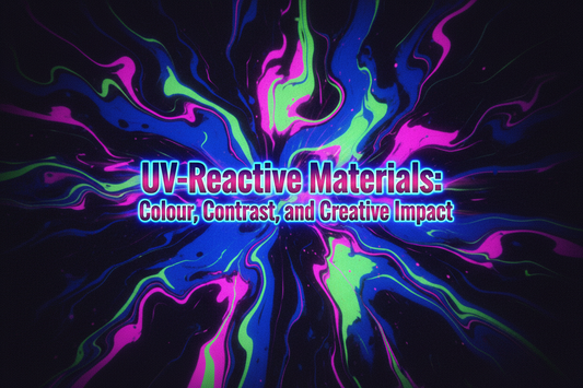 UV-Reactive Materials: Colour, Contrast, and Creative Impact