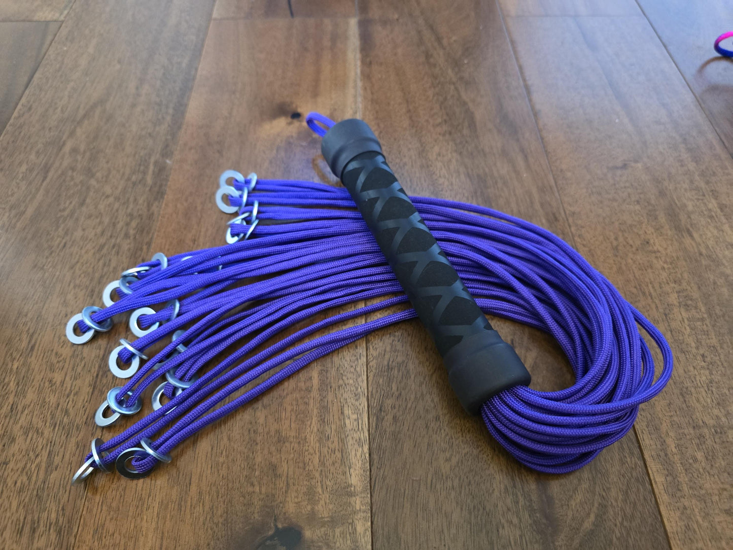 Chrome Disc Paracord Paddle – Multiple Variants, Handmade UK