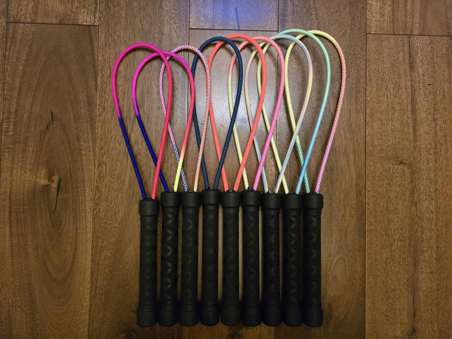 Paracord Loop Paddle – Spring Core, Metal Handle, Handmade UK