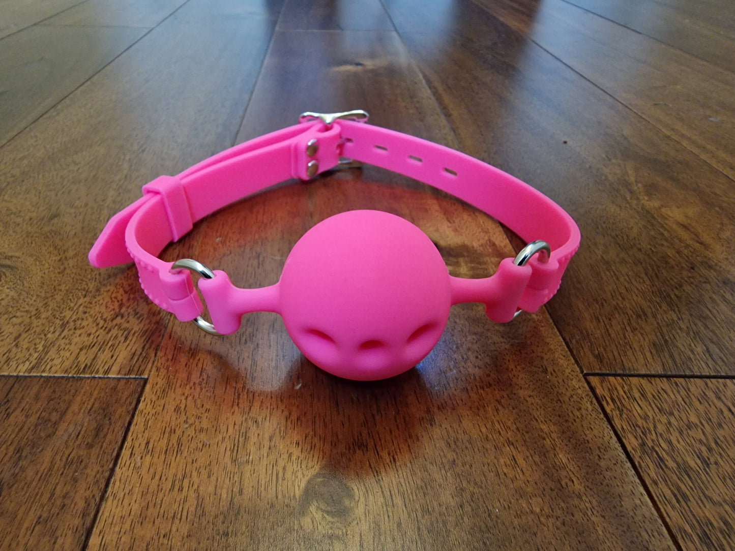 Mouth Ball Gag – Food Grade Silicone, Bondage Restraint, Vegan Friendly, UK Seller