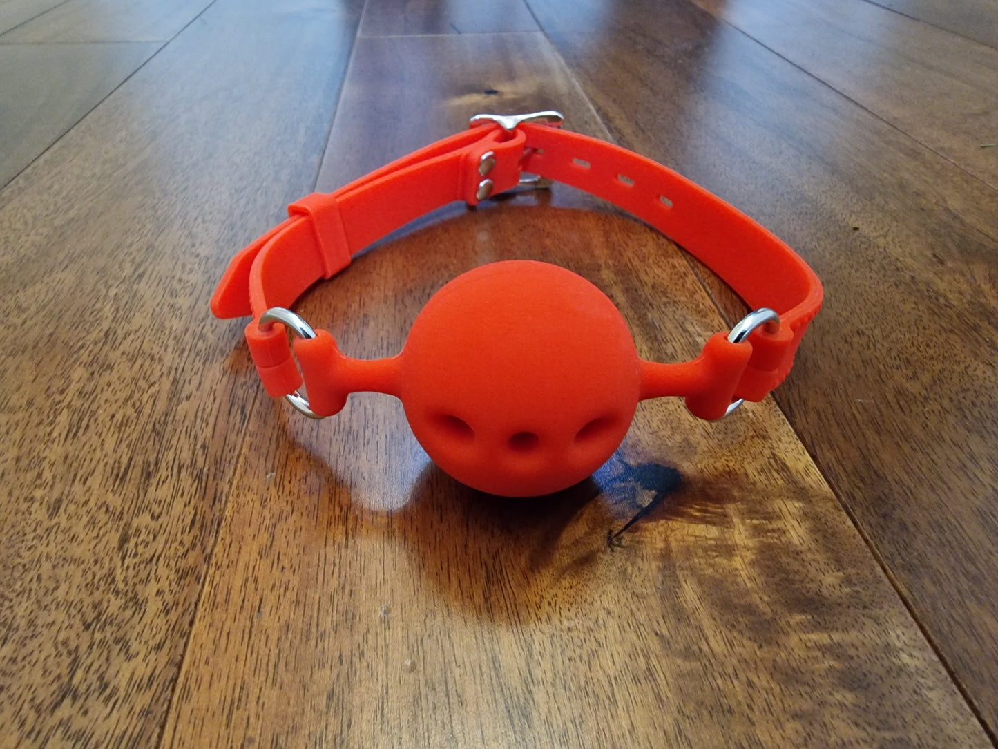 Mouth Ball Gag – Food Grade Silicone, Bondage Restraint, Vegan Friendly, UK Seller