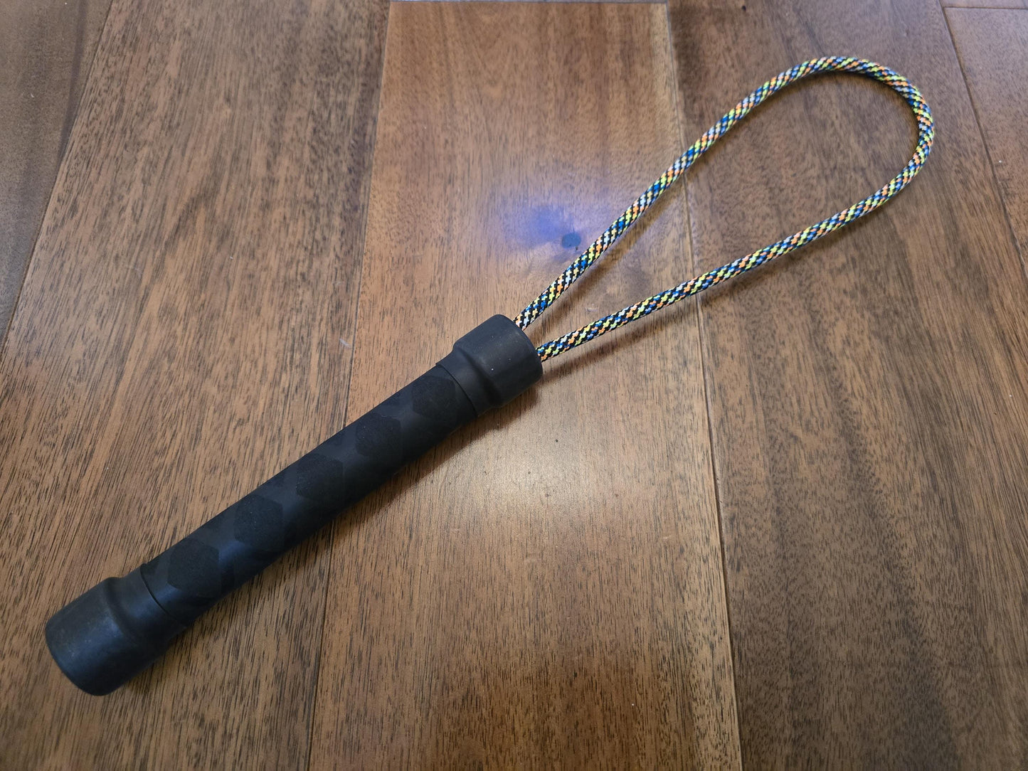 Paracord Loop Paddle – Spring Core, Metal Handle, Handmade UK