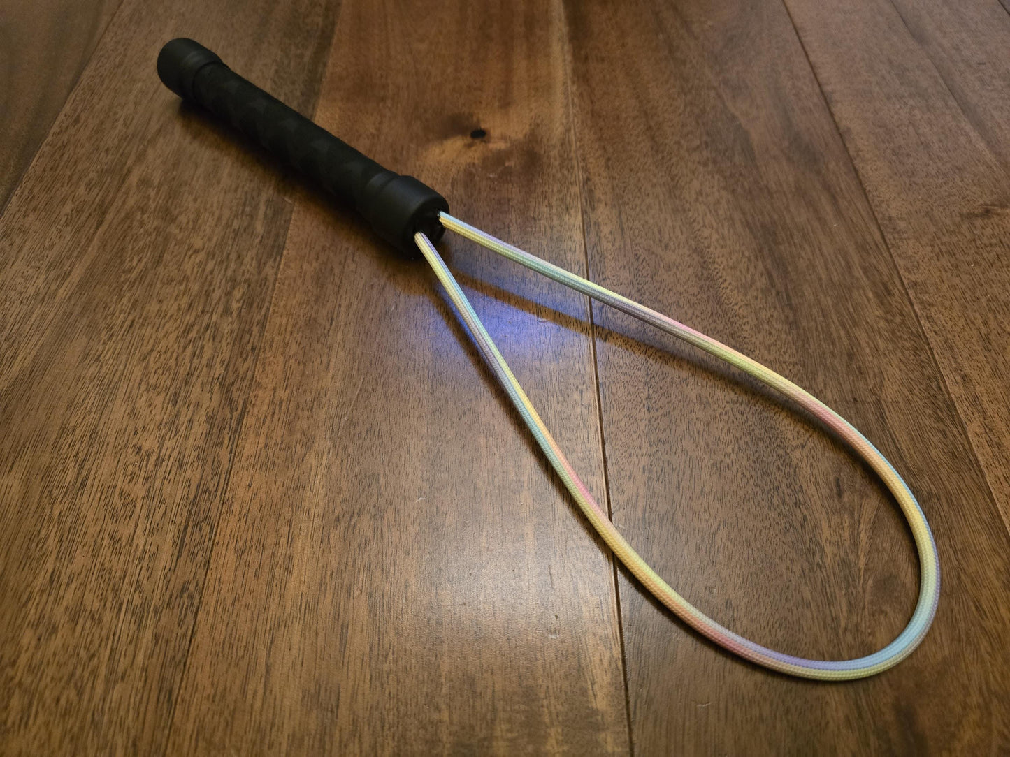Paracord Loop Paddle – Spring Core, Metal Handle, Handmade UK