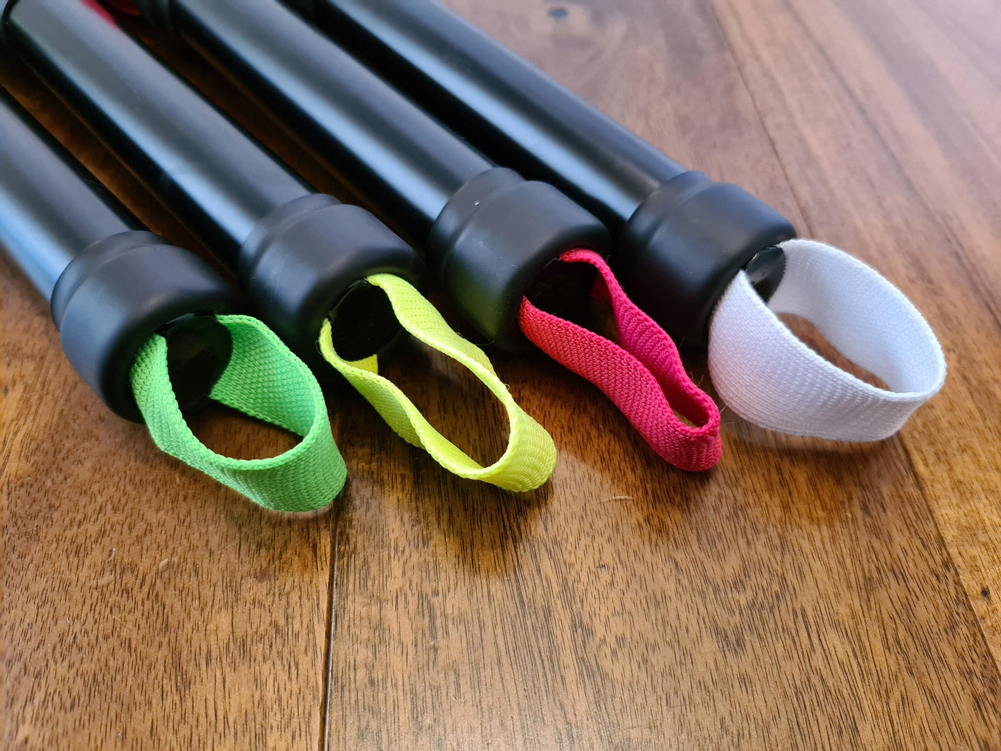 UV Blacklight Reactive Flogger - Handmade Neon Ribbon Design