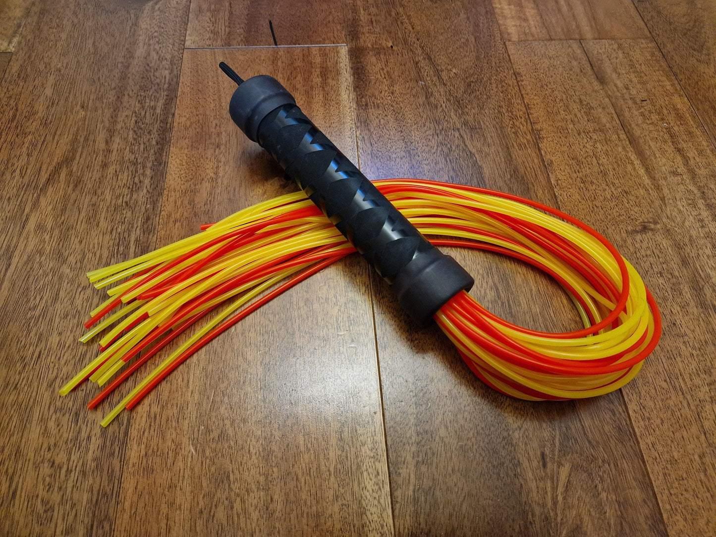 Silicone Vegan Flogger - Handmade in the UK with 3 mm Falls