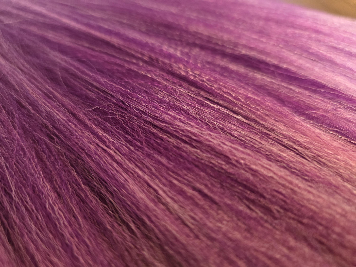Long Synthetic Hair Flogger – Colourful, Handmade UK
