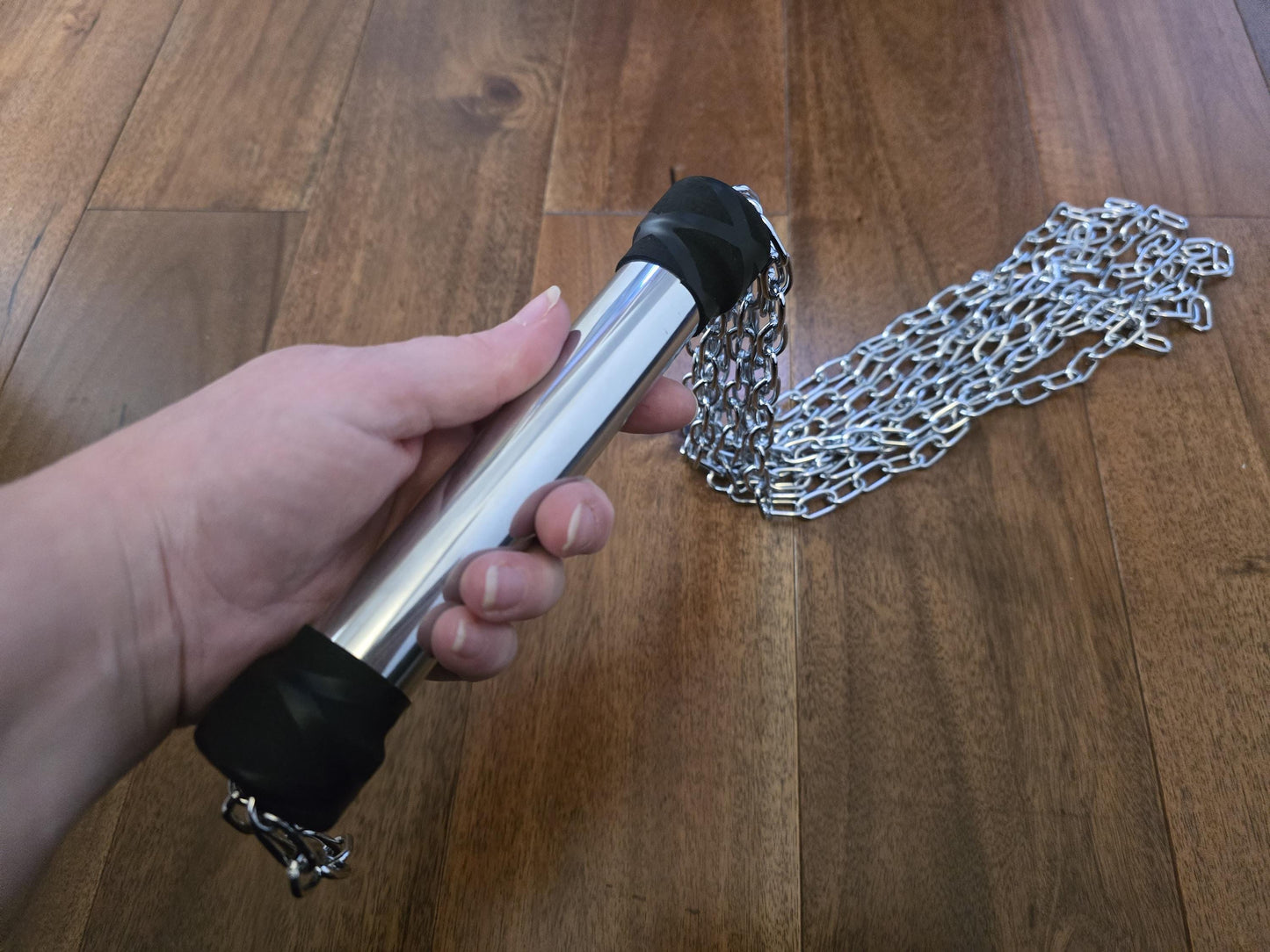 Metal Chain Flogger – Weighted, Handmade UK