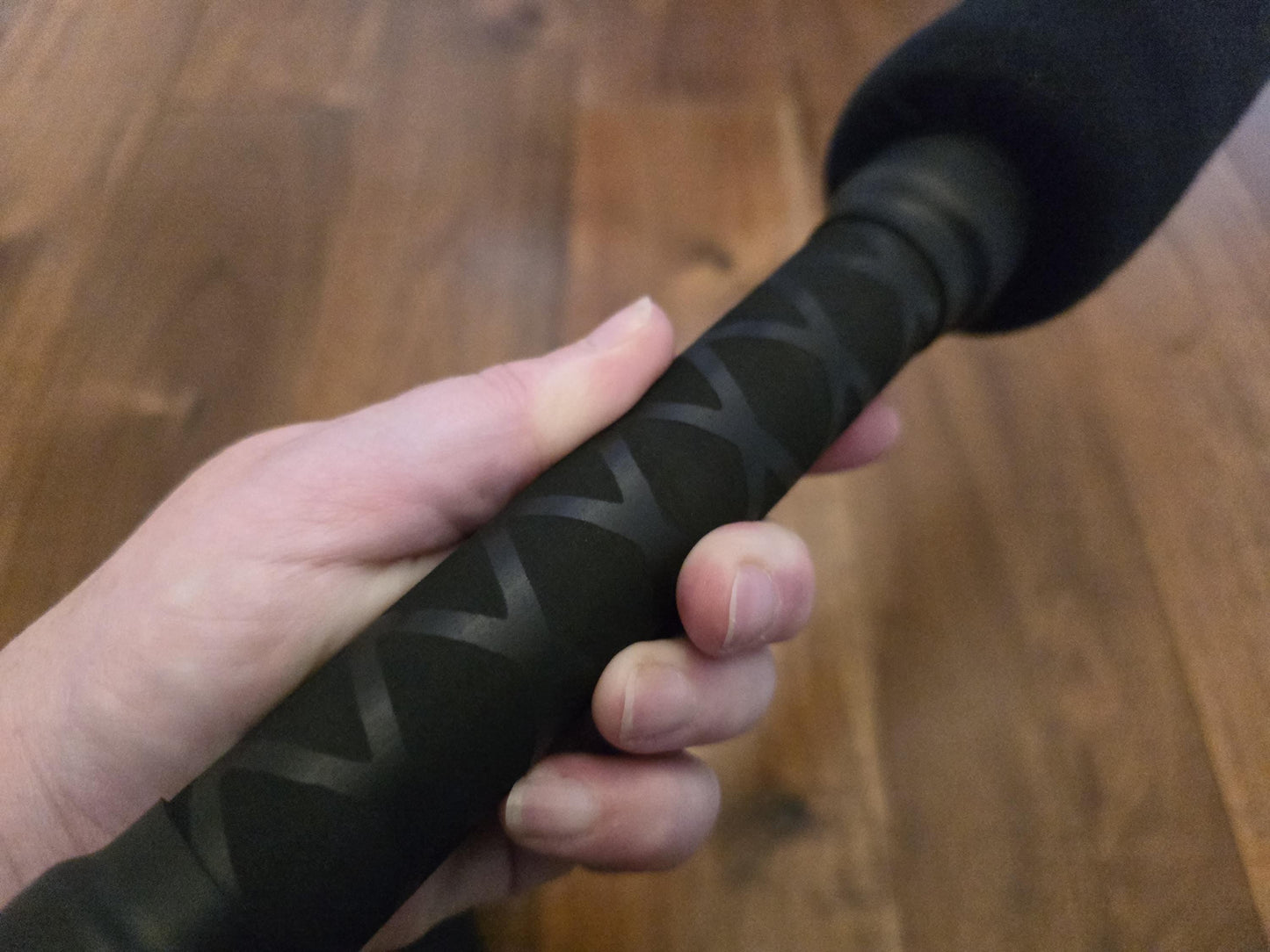 Black Plush Thumper Paddle