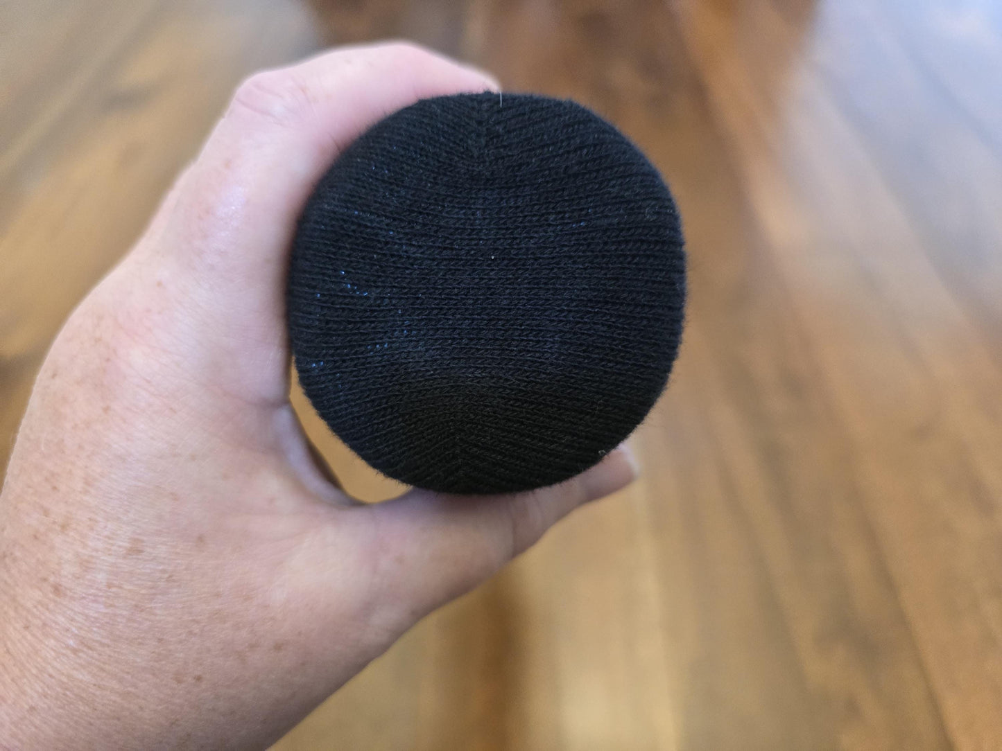 Black Plush Thumper Paddle