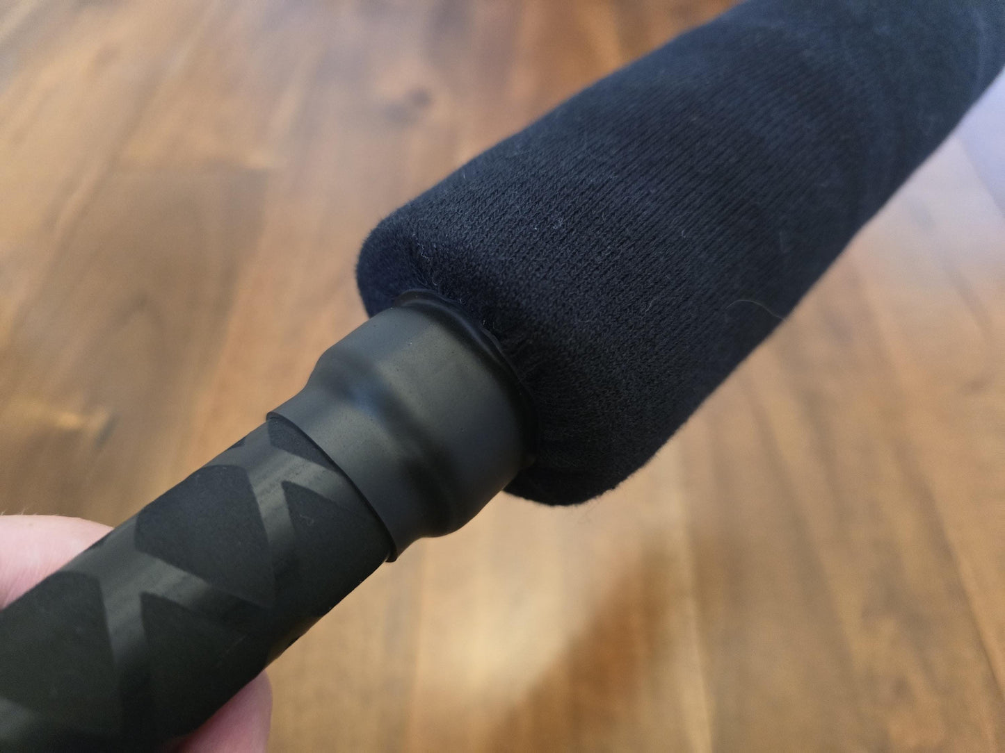 Black Plush Thumper Paddle