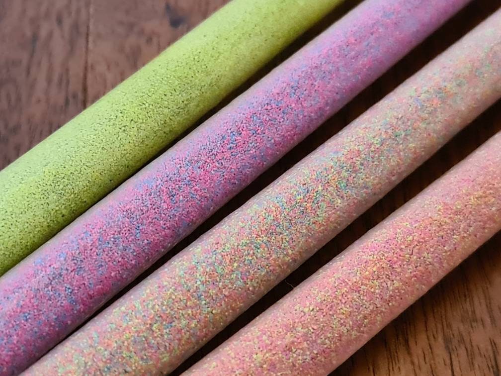 UV Reactive Glitter Cane - Mature Gear, Handmade UK Seller