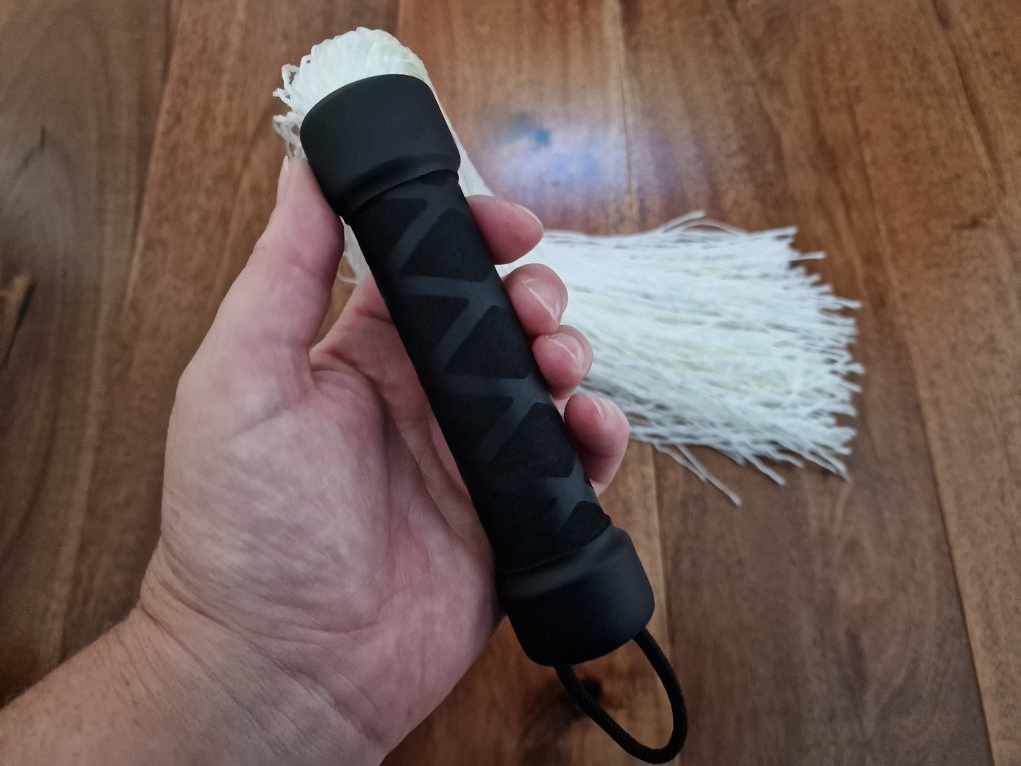 Sensation Play Flogger - Handmade Twisted Nylon Fibre with Soft Feel, Mature item, Handmade UK