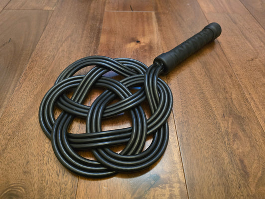 Black Celtic Knot Rug Beater – Mature BDSM, Handmade UK