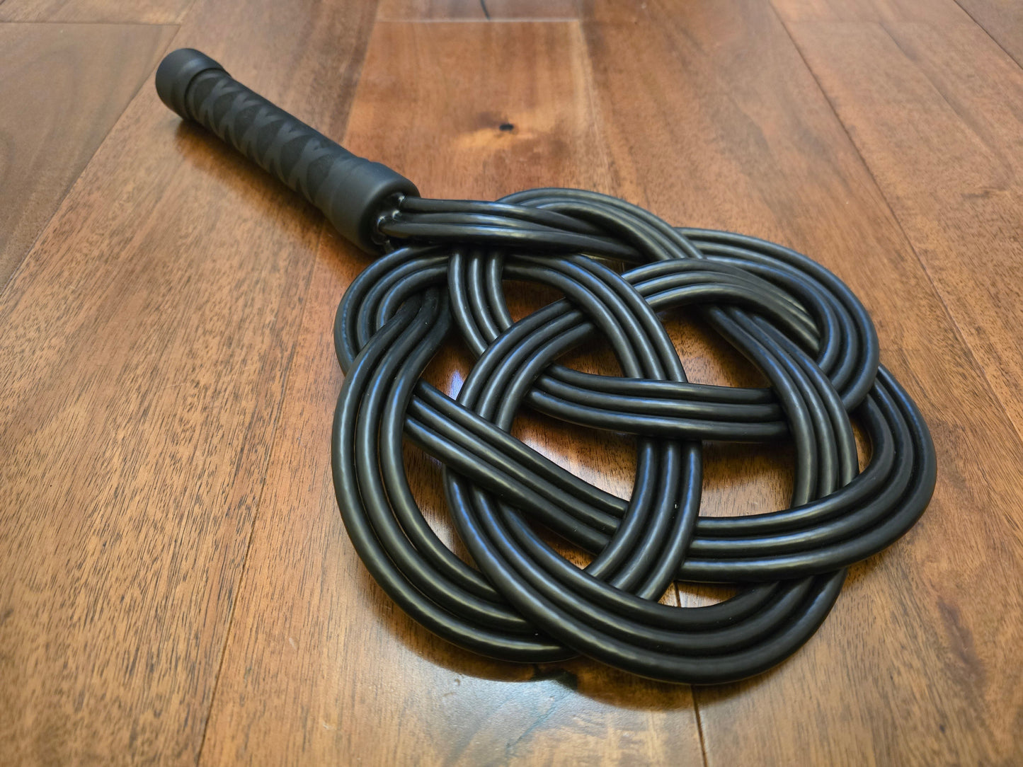 Black Celtic Knot Rug Beater – Mature BDSM, Handmade UK