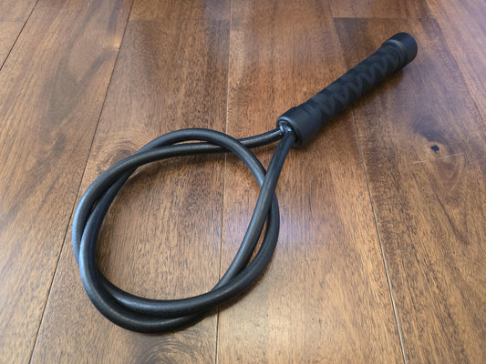 Black Twist Loop Rug Beater – Mature BDSM, Handmade UK