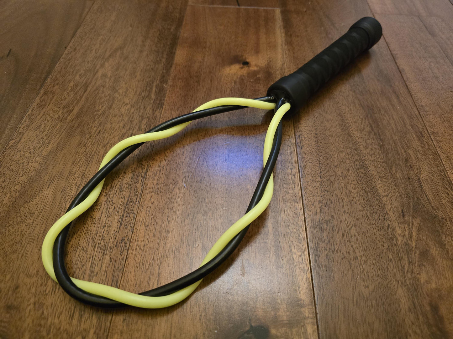 UV Reactive Twist Loop Paddle – Mature BDSM Gear, Handmade UK