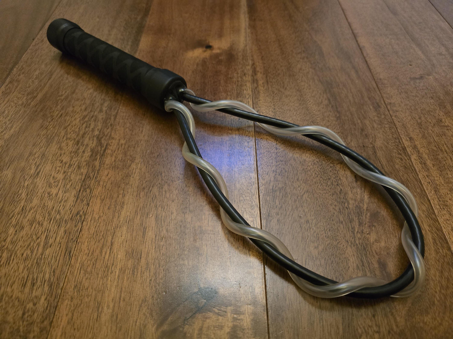 UV Reactive Twist Loop Paddle – Mature BDSM Gear, Handmade UK