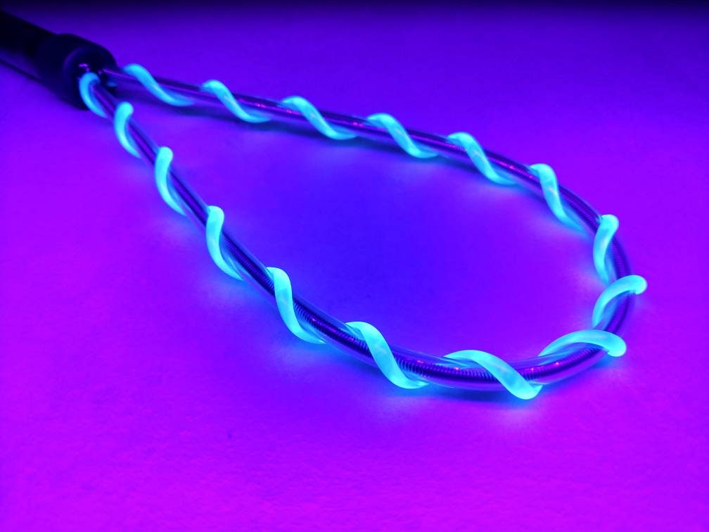 UV Reactive Spanking Paddle, Mature BDSM Gear, Handmade UK