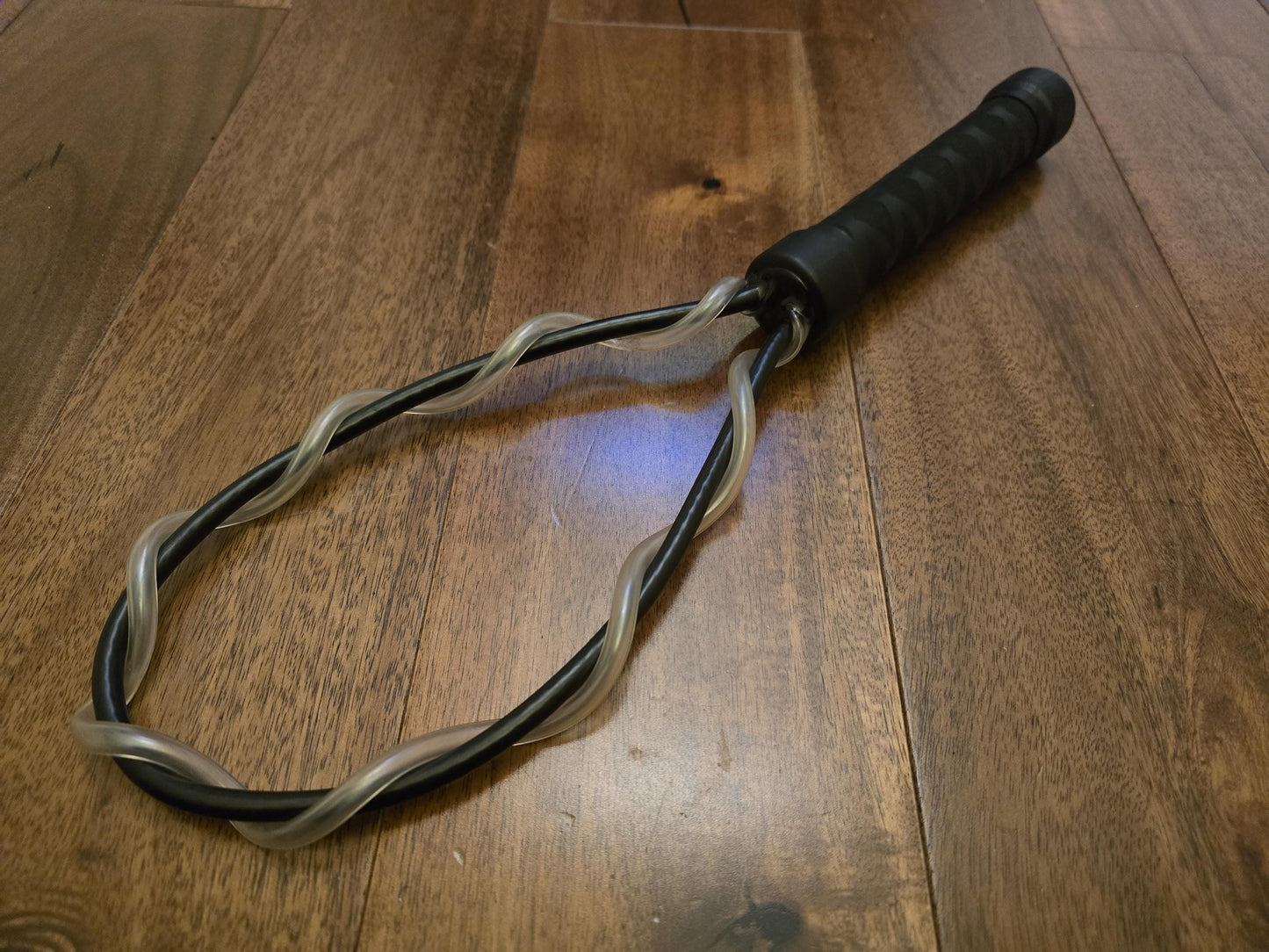 UV Reactive Twist Loop Paddle – Mature BDSM Gear, Handmade UK