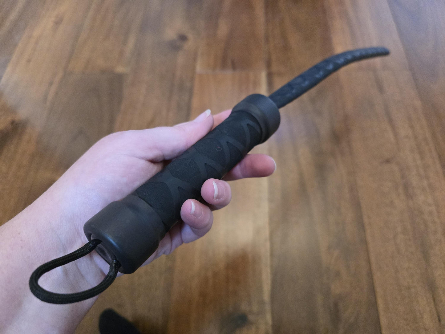 Hose Strap Paddle – Criss-Cross Grip, Mature BDSM Gear - Vegan Friendly, UK Seller