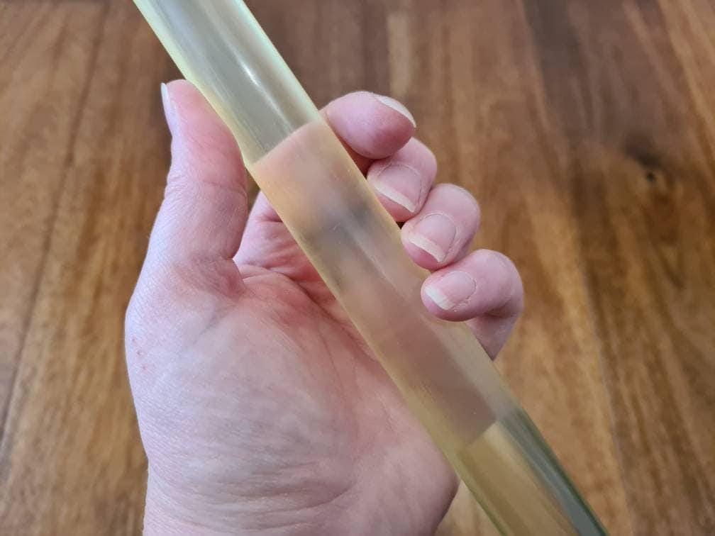 Large rubber cane, mature BDSM gear, UV reactivate, impact play, vegan friendly, UK seller