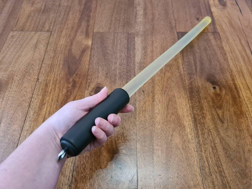 Large rubber cane, mature BDSM gear, UV reactivate, impact play, vegan friendly, UK seller