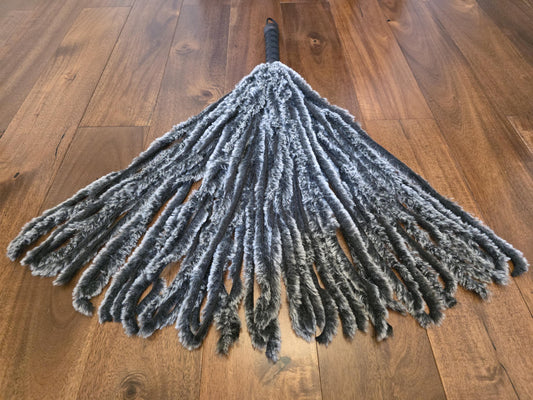 Soft sensation play flogger, mature BDSM gear, vegan friendly, UK seller