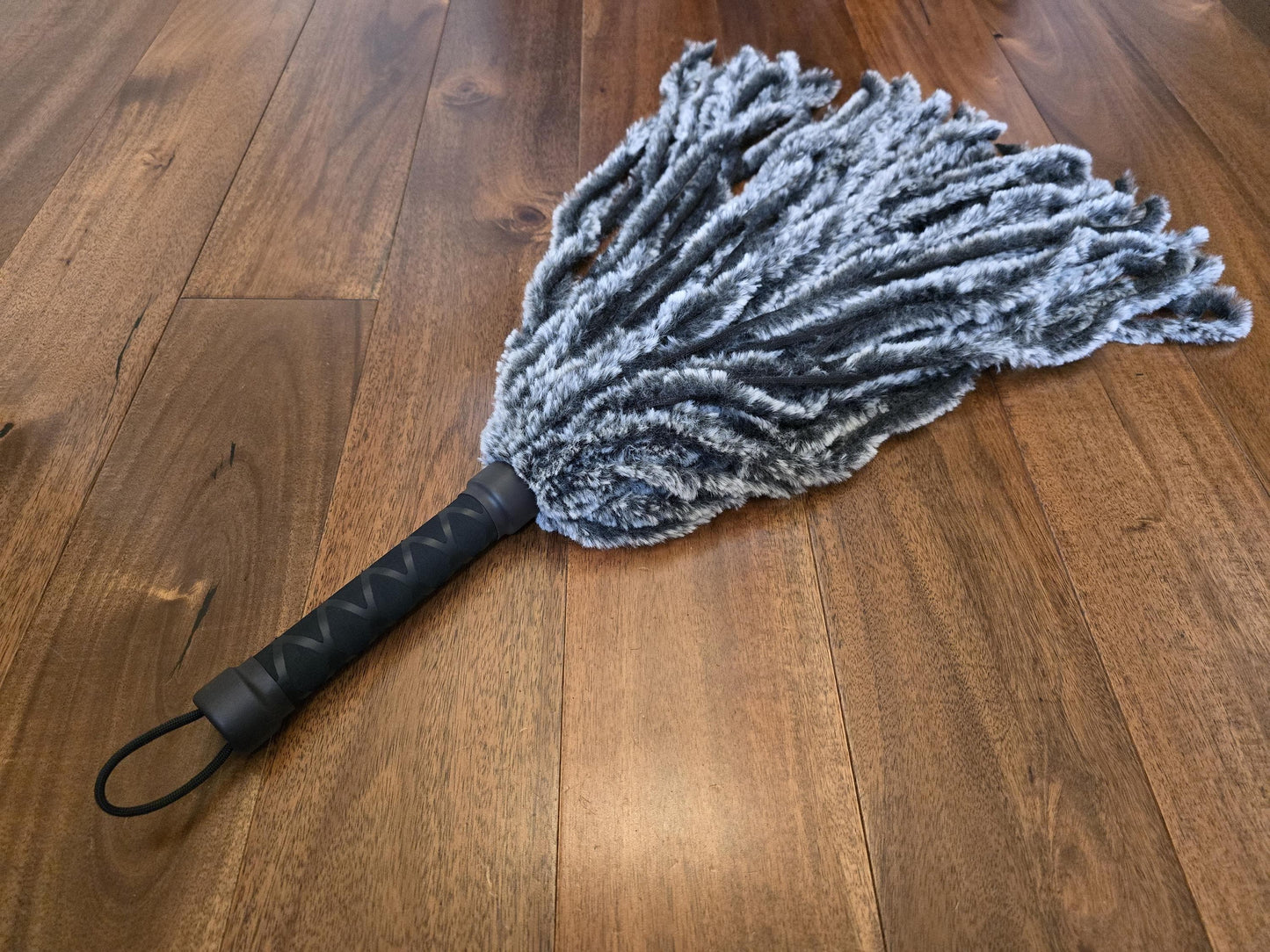 Soft sensation play flogger, mature BDSM gear, vegan friendly, UK seller