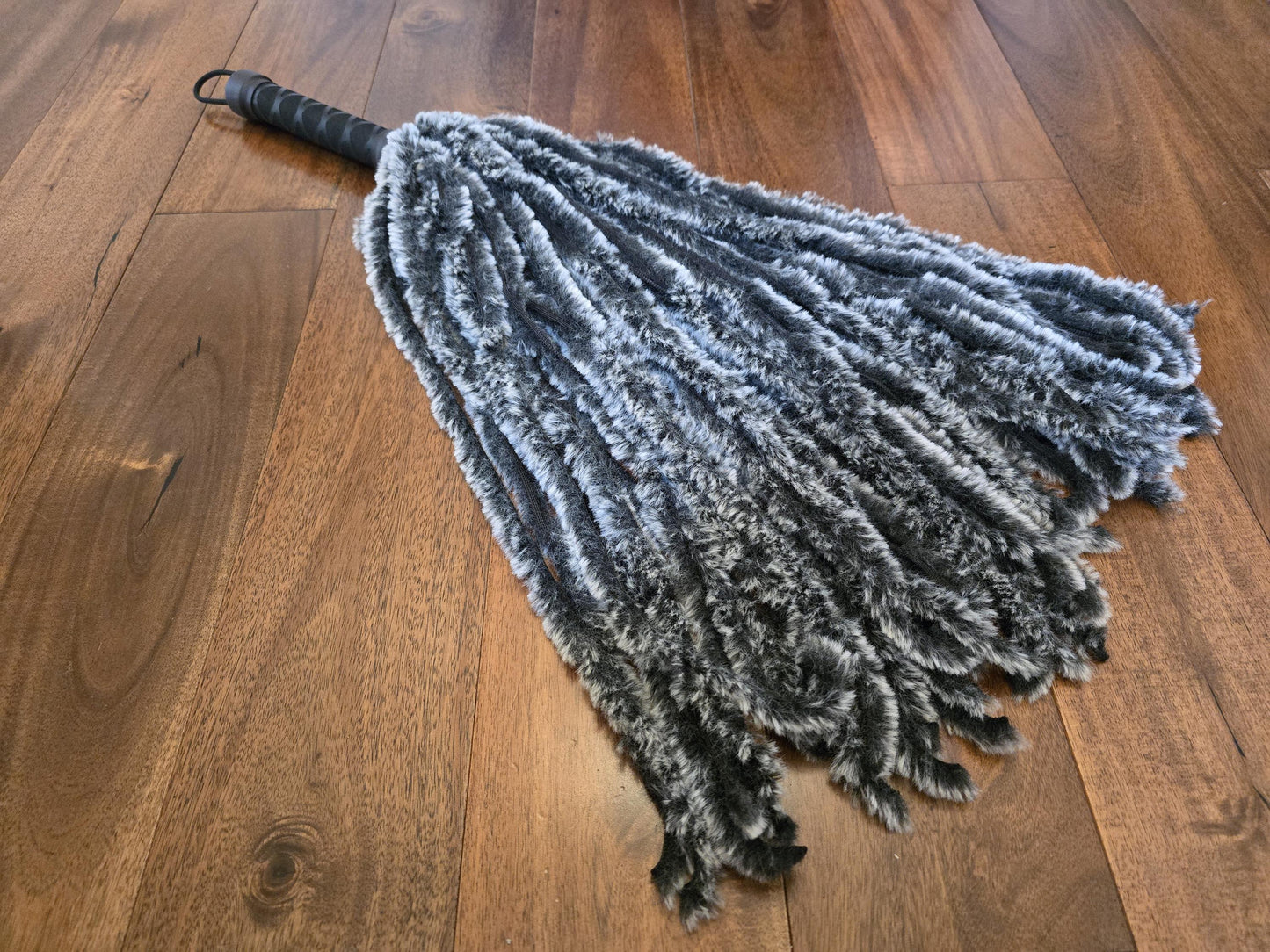 Soft sensation play flogger, mature BDSM gear, vegan friendly, UK seller