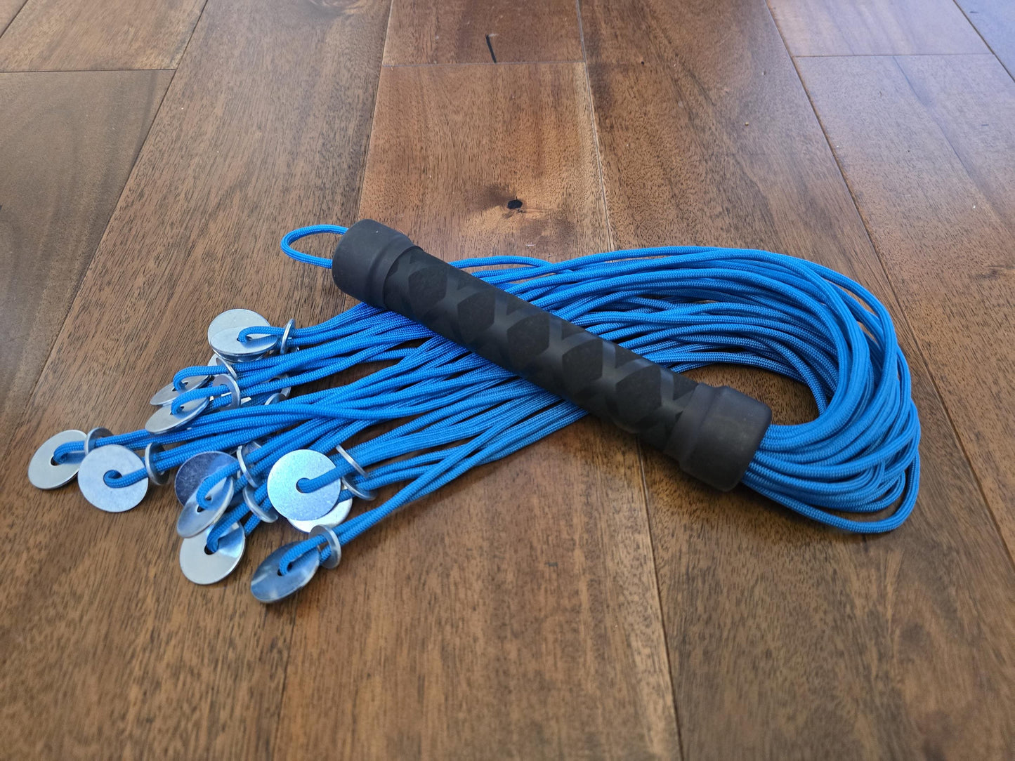 Chrome Disc Paracord Paddle – Multiple Variants, Handmade UK