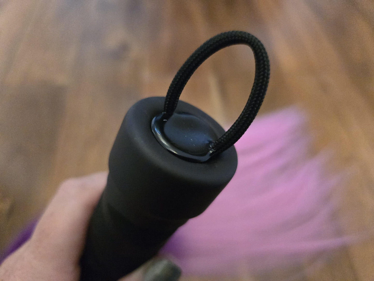 Long Synthetic Hair Flogger – Colourful, Handmade UK