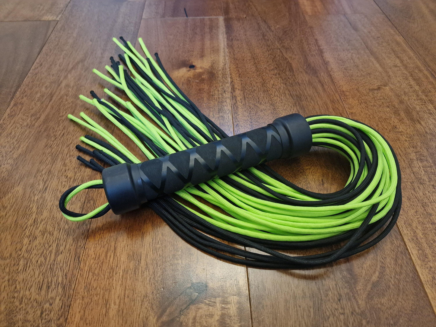 Paracord Flogger Metal Handle - Handmade in the UK