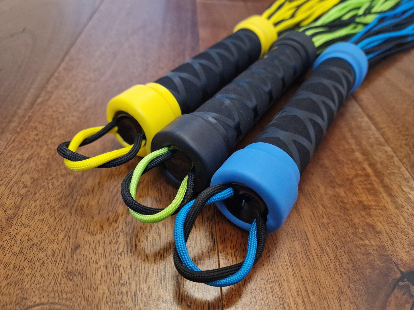 Paracord Flogger Metal Handle - Handmade in the UK