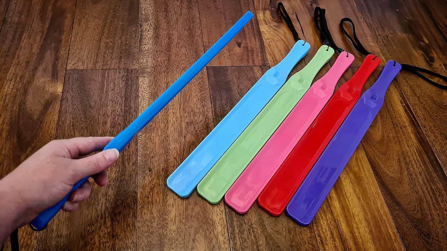 Long Curved Paddle 39 cm - Sturdy Solid Plastic for Enhanced Performance