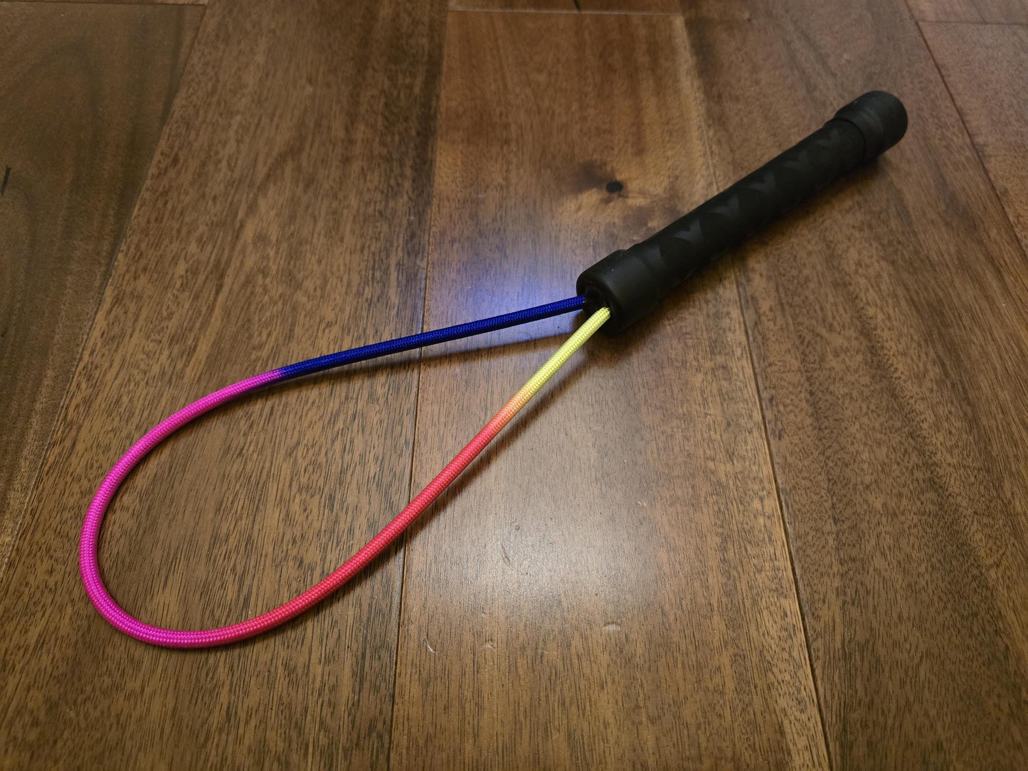 Paracord Loop Paddle – Spring Core, Metal Handle, Handmade UK
