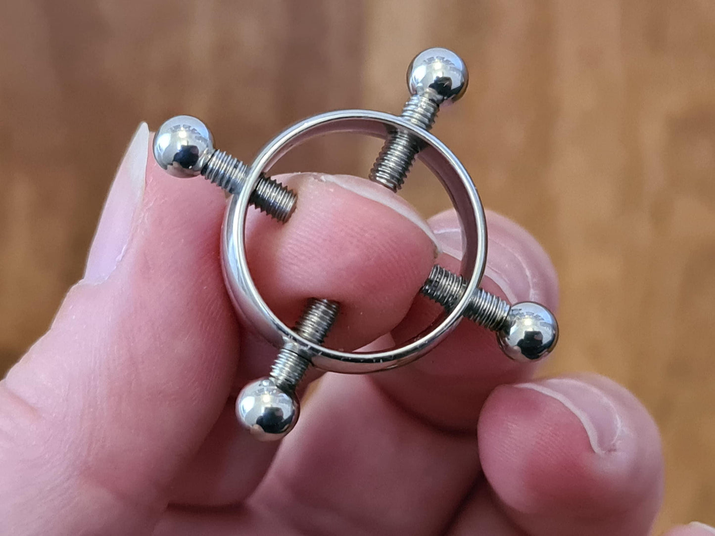 Adjustable Screw Clamps Body Jewellery Accessory from UK Seller