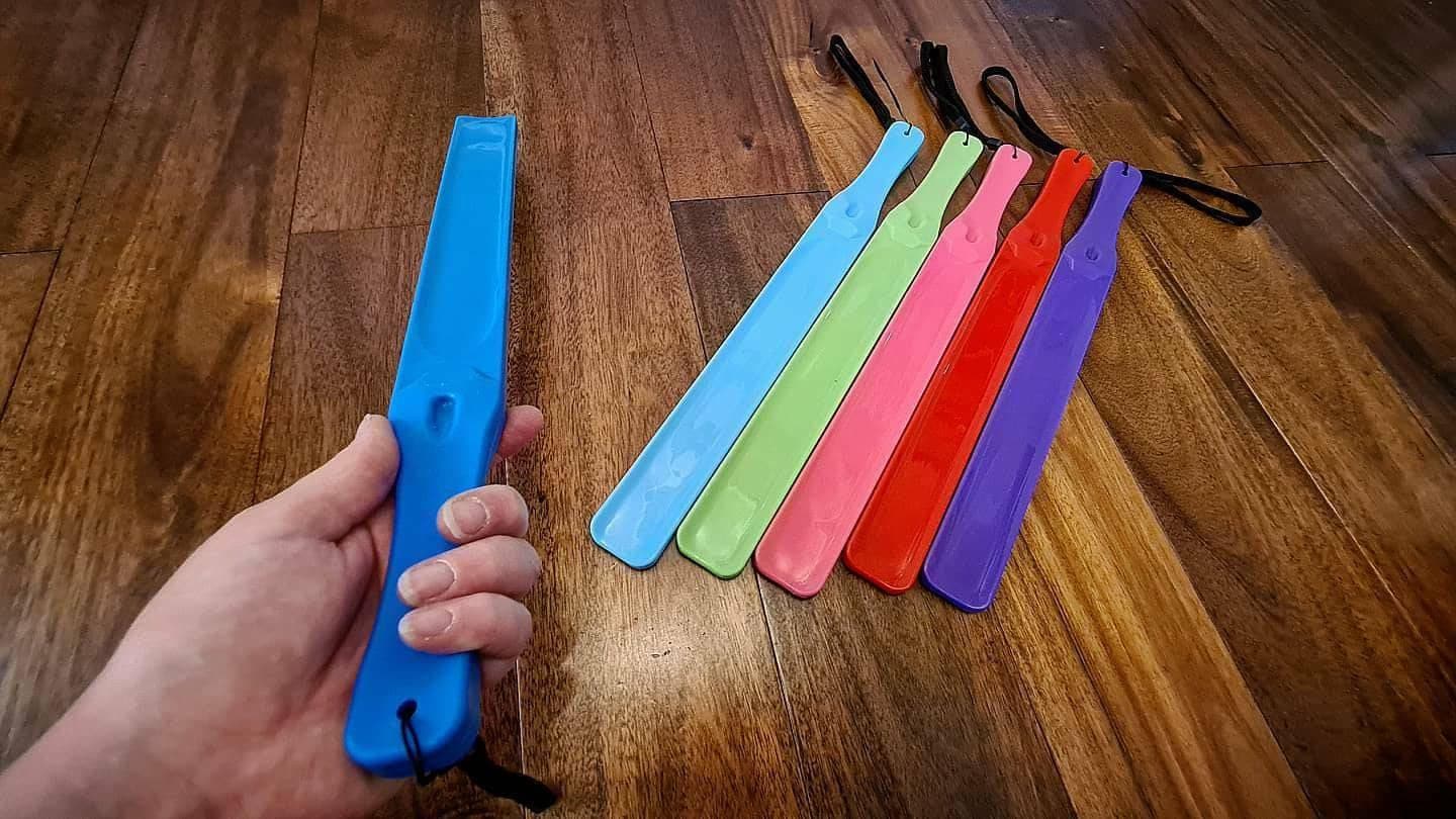 Long Curved Paddle 39 cm - Sturdy Solid Plastic for Enhanced Performance