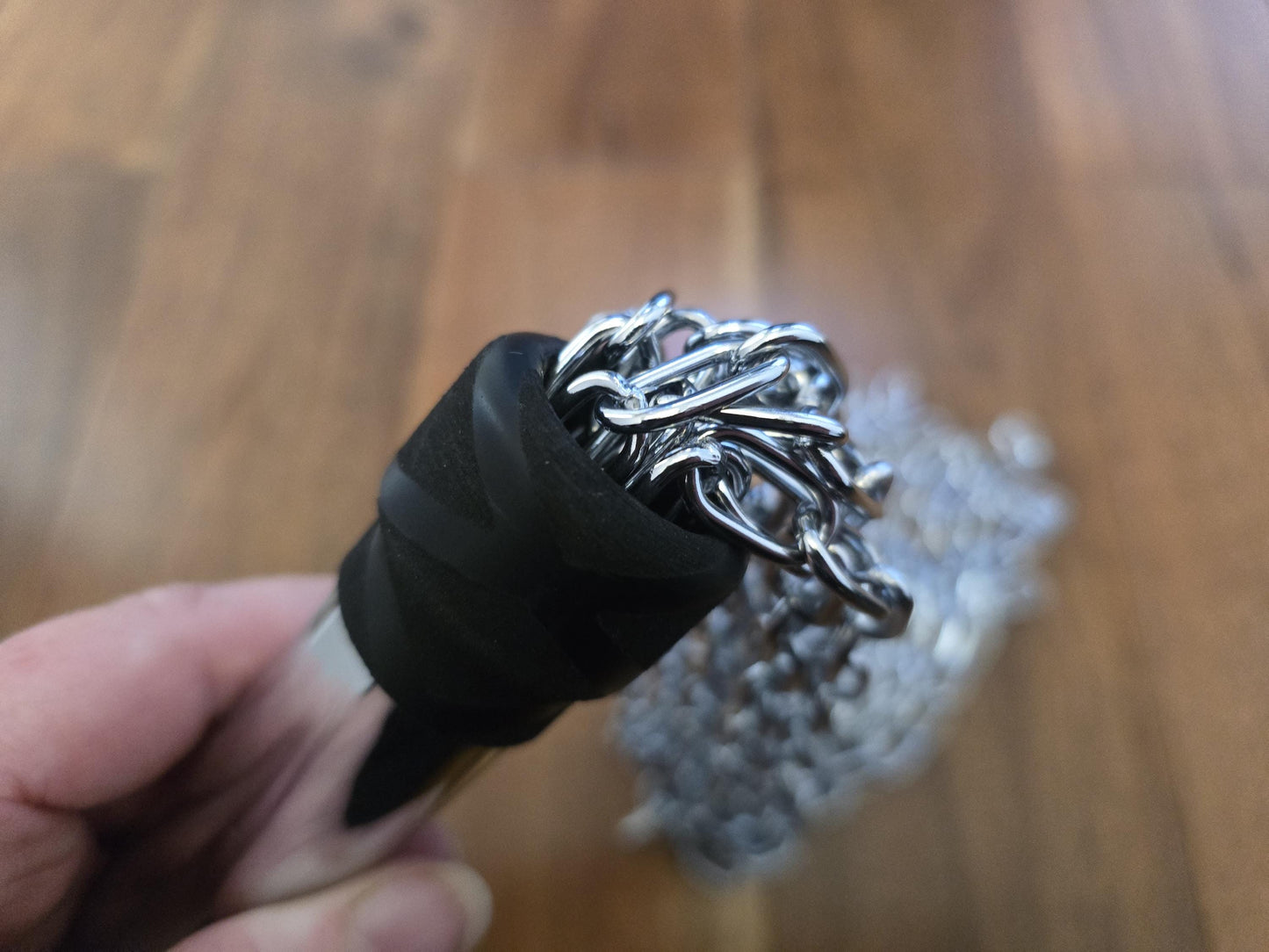 Metal Chain Flogger – Weighted, Handmade UK