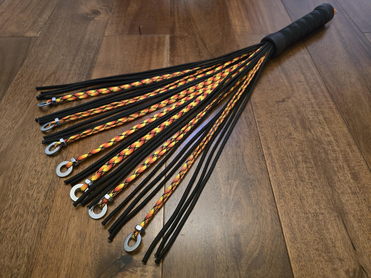 Nuts and Washers Paddle - Paracord Loops - Handmade UK